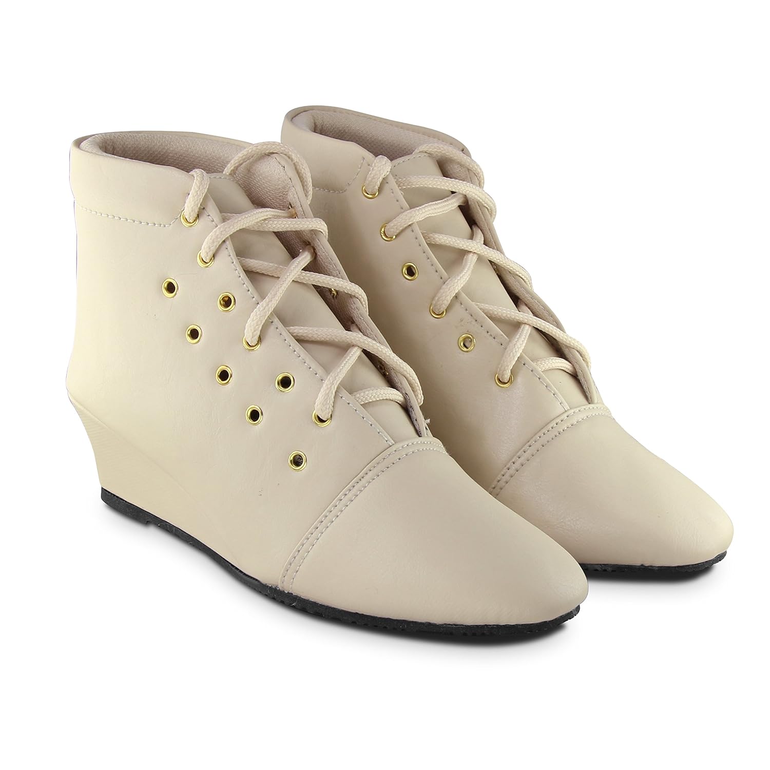 teqto stylish fashionable trendy footwear collection -synthetic ankle boot for women & girl