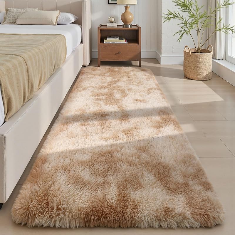 Sour Lemon Khaki Runner Rug 80x160cm Living Room Bedroom Anti Slip