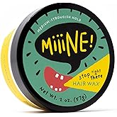 MiiiNE! 2oz Medium-Strong Hold Natural Hair Gel Alternative for Kids - Cruelty-Free, Made in USA by Stylists