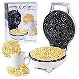 Mini Electric Pizzelle Maker- Makes 1 Personal Tiny