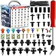 Car Clips 1351PCS Retainer Clips Fasteners Auto Car Trim Assortment-42 Popular Sizes Door Panel Screw Nylon Bumper Fender Riv