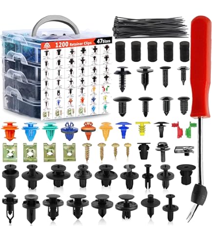 Anxingo 16 Pezzi Kit Fissaggio Pannello Superiore Per Toyota FJ Cruiser (2007-2014), Sostituisce 61118-35010
