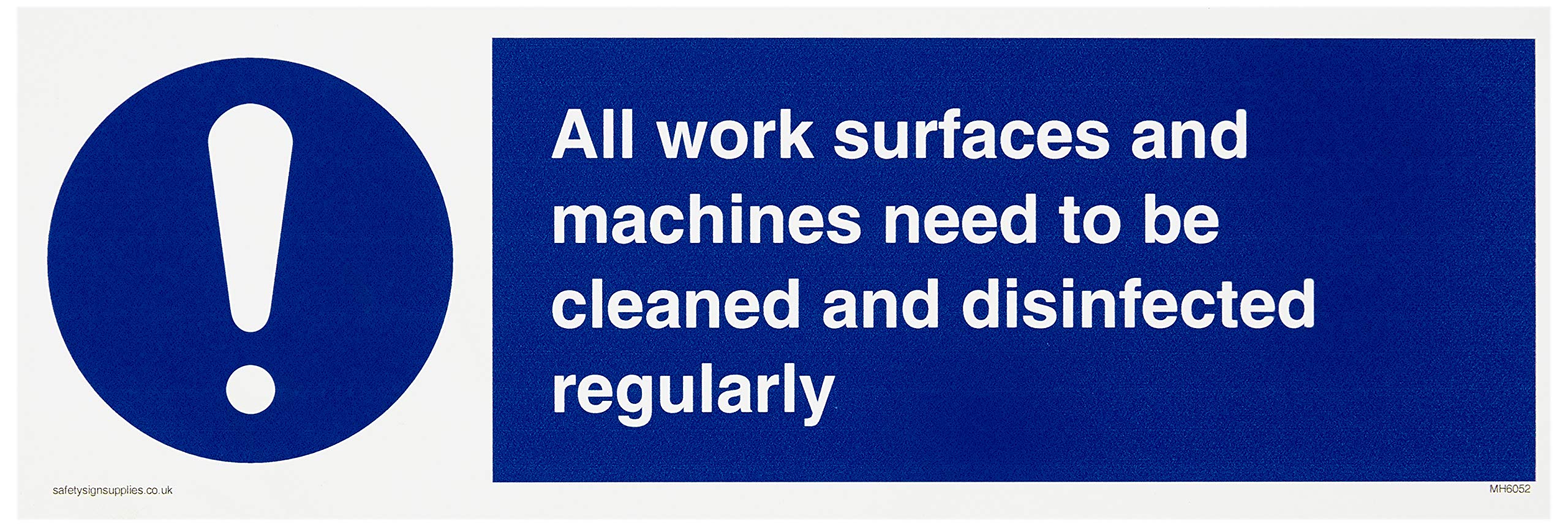 All work surfaces and machines