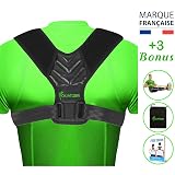 Correcteur de posture dos - redresse dos Homme et Femme - Ceinture dorsale régla