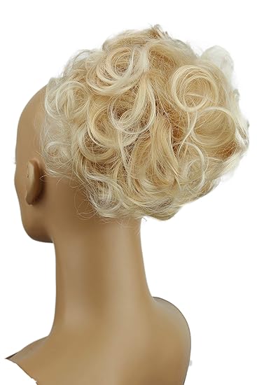 Prettyshop Bun Up Do Hair Piece Hair Ribbon Ponytail Extensions Draw String Scrunchy