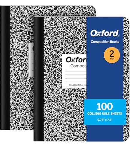 1InTheOffice - Papel De Hojas Sueltas Con Rayas Universitarias, Papel De Cuaderno Para Carpeta De 3 Anillos, Papel De Relleno Forrada, Tamaño Carta, Paquete De 200