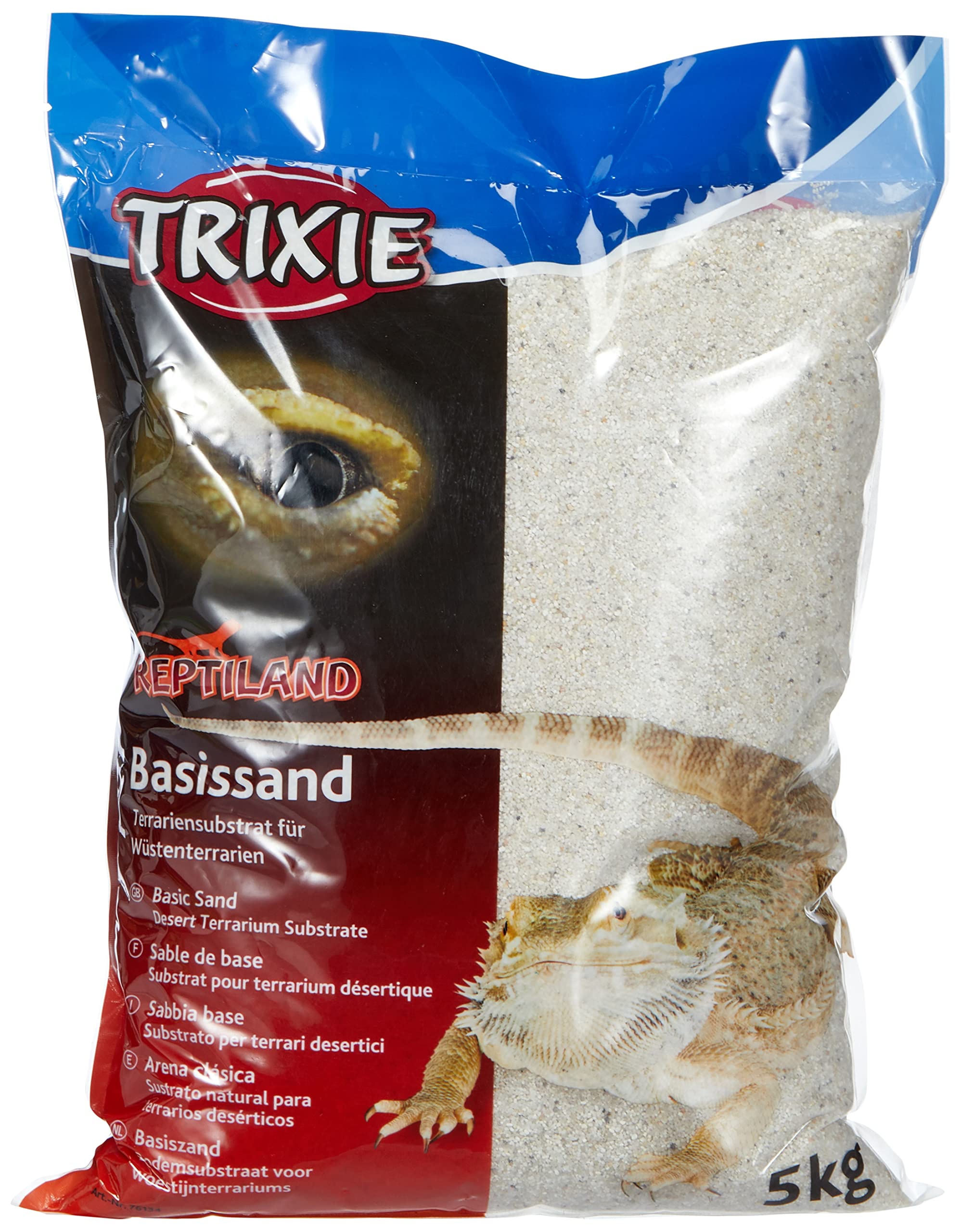 TRIXIE 76134 Base Sand for Desert Terrariums, 5 kg, White — image 1