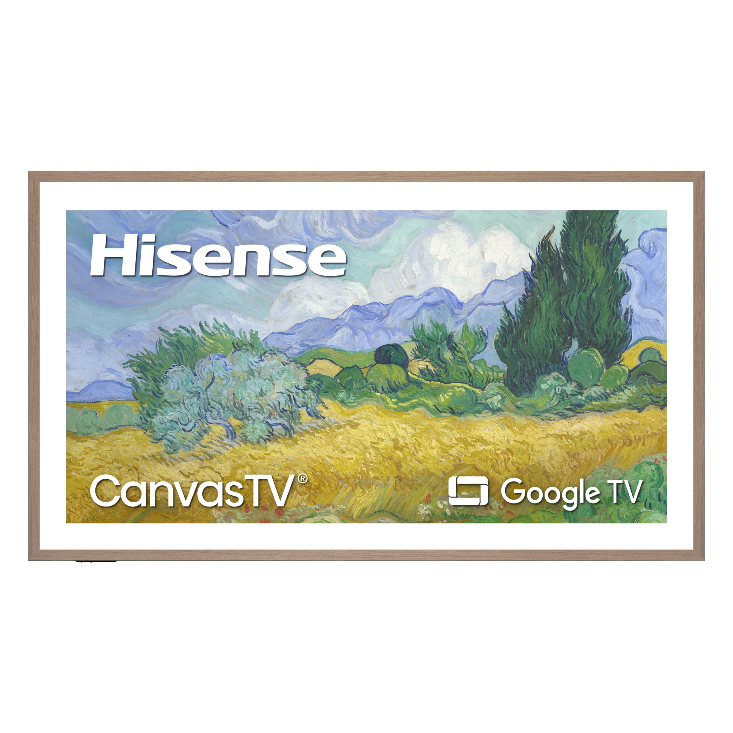 Hisense 75“ Hi-QLED S7 CanvasTV Series 4K UHD Google Smart Art TV (75S7SG, 2026 New) - 144Hz, Art Mode, Anti-Glare Panel, Dolby Vision HDR, Hi-Matte Display, Frame & UltraSlim Wall Mount Included