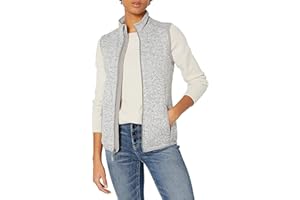 Charles River Apparel Women's Pacific Heathered Sweater Fleece Vest