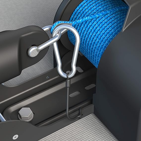 Trac Outdoor Products Pontoon 35 Electric Anchor Winch Amazon Co Uk Car Motorbike