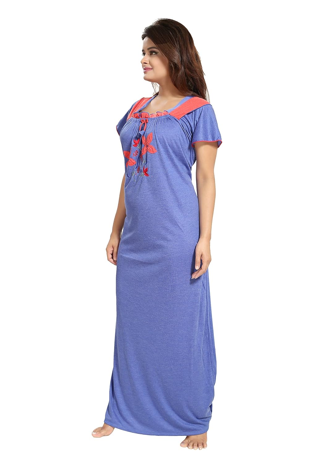 noty&trade;&trade;&trade;&trade;- women's/girls hosiery cotton nighty/night dress/night gown