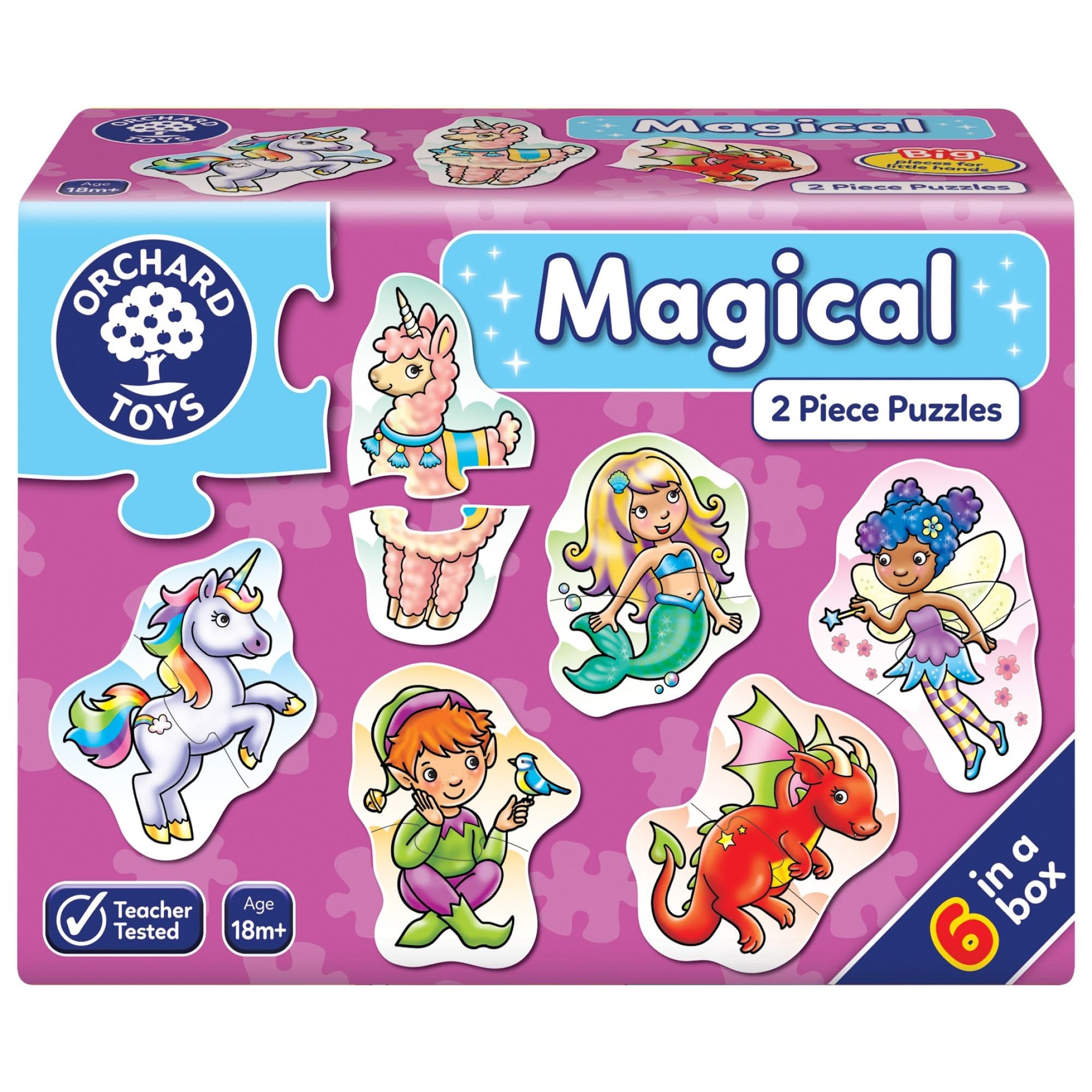 Orchard Toys Magical 2 Piece Puzzles