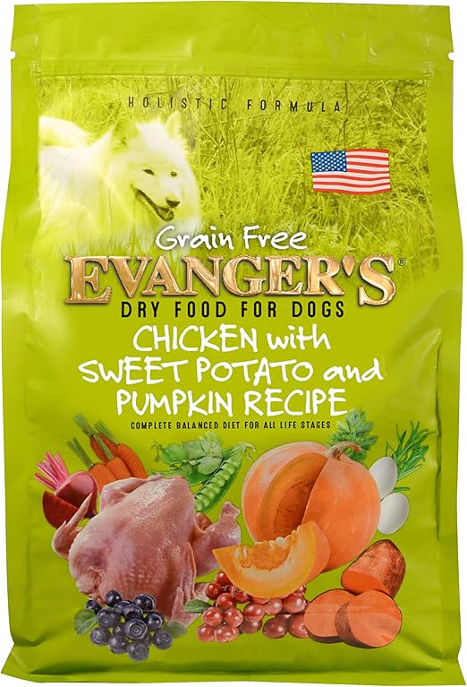 dry dog food with pumpkin