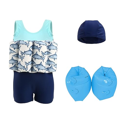Wowelife Baby Float Suit with Arm Bands Toddler Floating Swimsuit