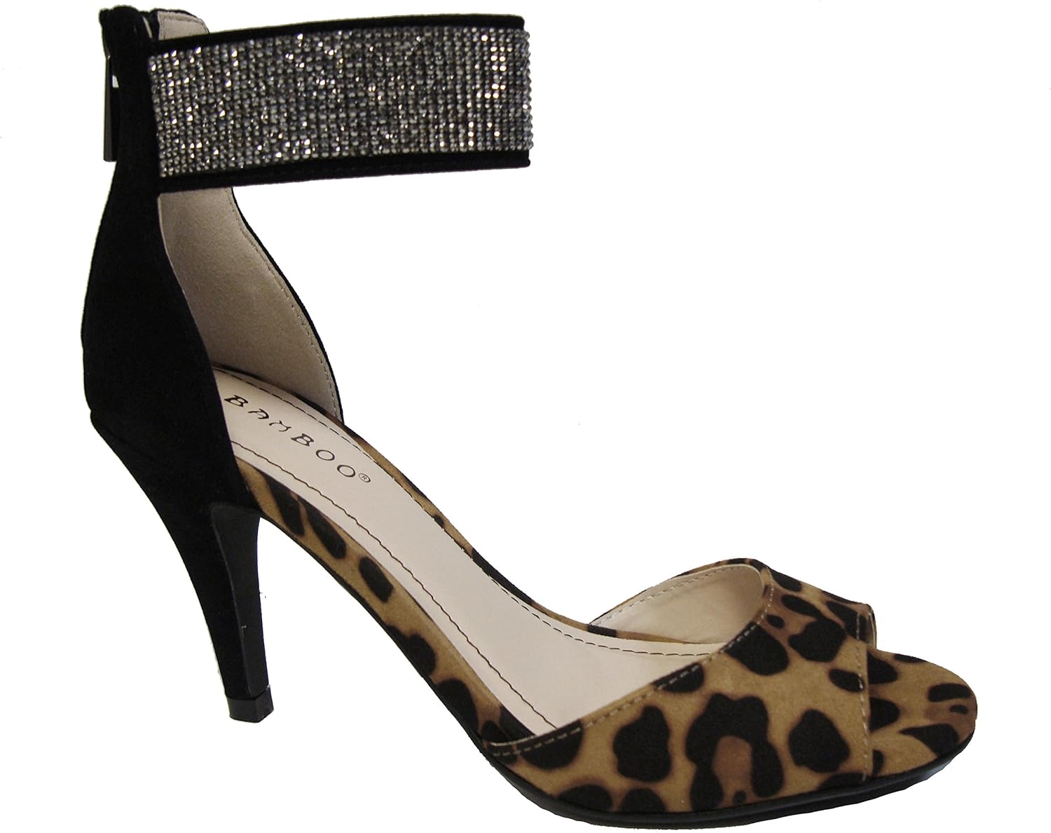 bamboo leopard sandals