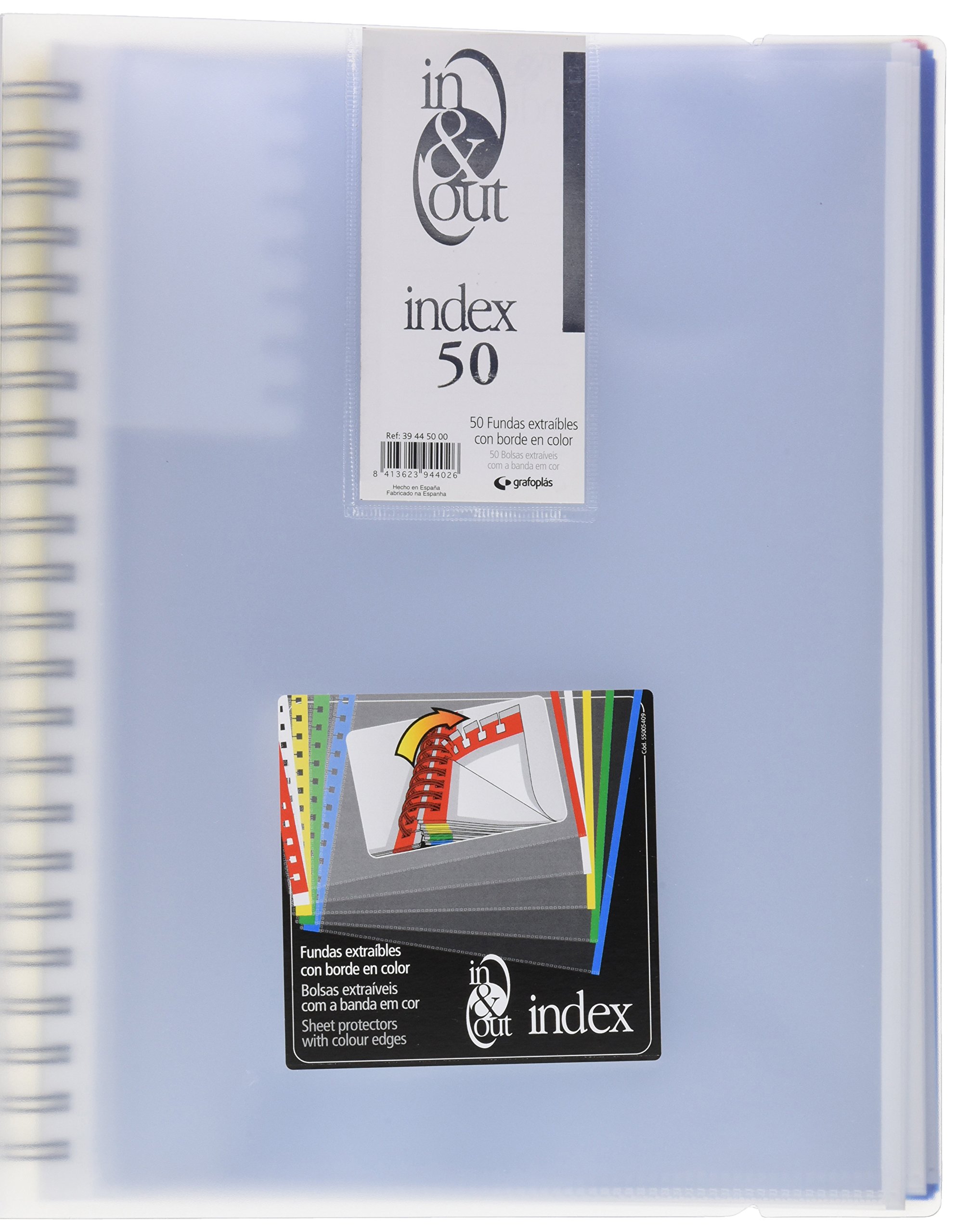 grafoplas – 50 Sleeves, A4 Folder A4 colourless