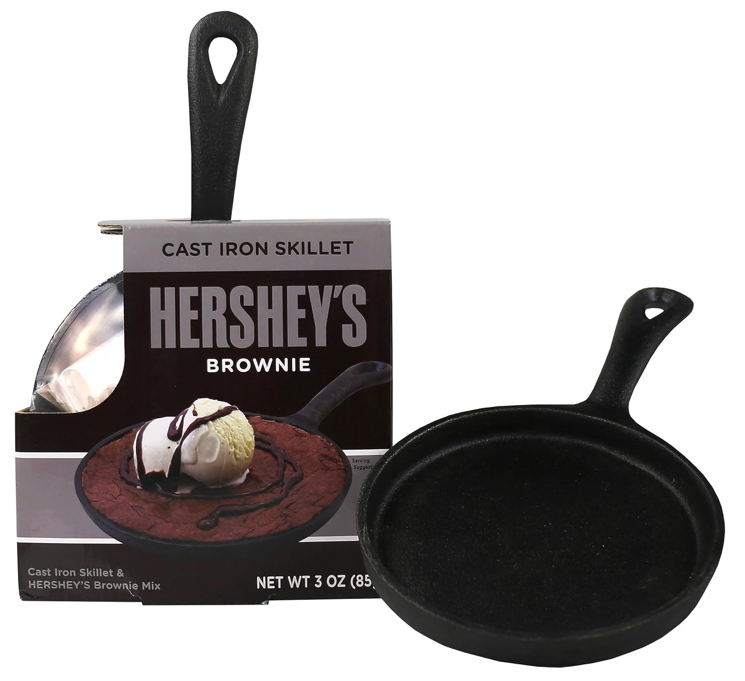 Hersey's Chocolate Brownie Skillet Comes With Individual 5 Inch Mini
