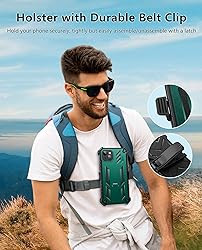 FNTCASE for iPhone 14Plus Phone Case: Rugged