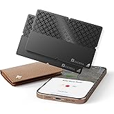 BFADEHA 2026 [Apple MFi Certified] (iOS Only) Bluetooth Tracker Smart Card for Apple Find My iPhone Wallet GPS Tracker, 5-10 Years Staying Power, Keys Finder and Item Locator for Keys, Bags, Passport