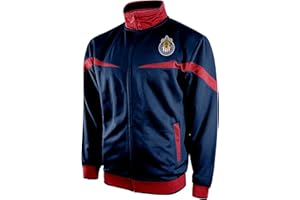 Icon Sports Officially Licensed Chivas Soccer Track Jacket - Unisex Adult