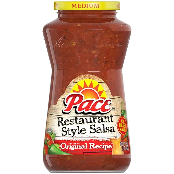 PACE RESTAURANT STYLE MEDIUM SALSA, 16 OZ