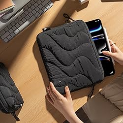 tomtoc 360 Protective Puffy Tablet Sleeve for iPad