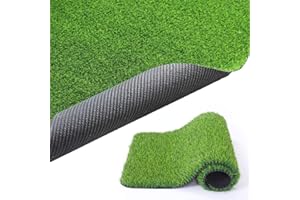 Artificial Grass Turf Lawn Customized Size 3 x 10 Feet, 0.7" Indoor Outdoor Garden Lawn Landscape Synthetic Grass Mat Fake Gr
