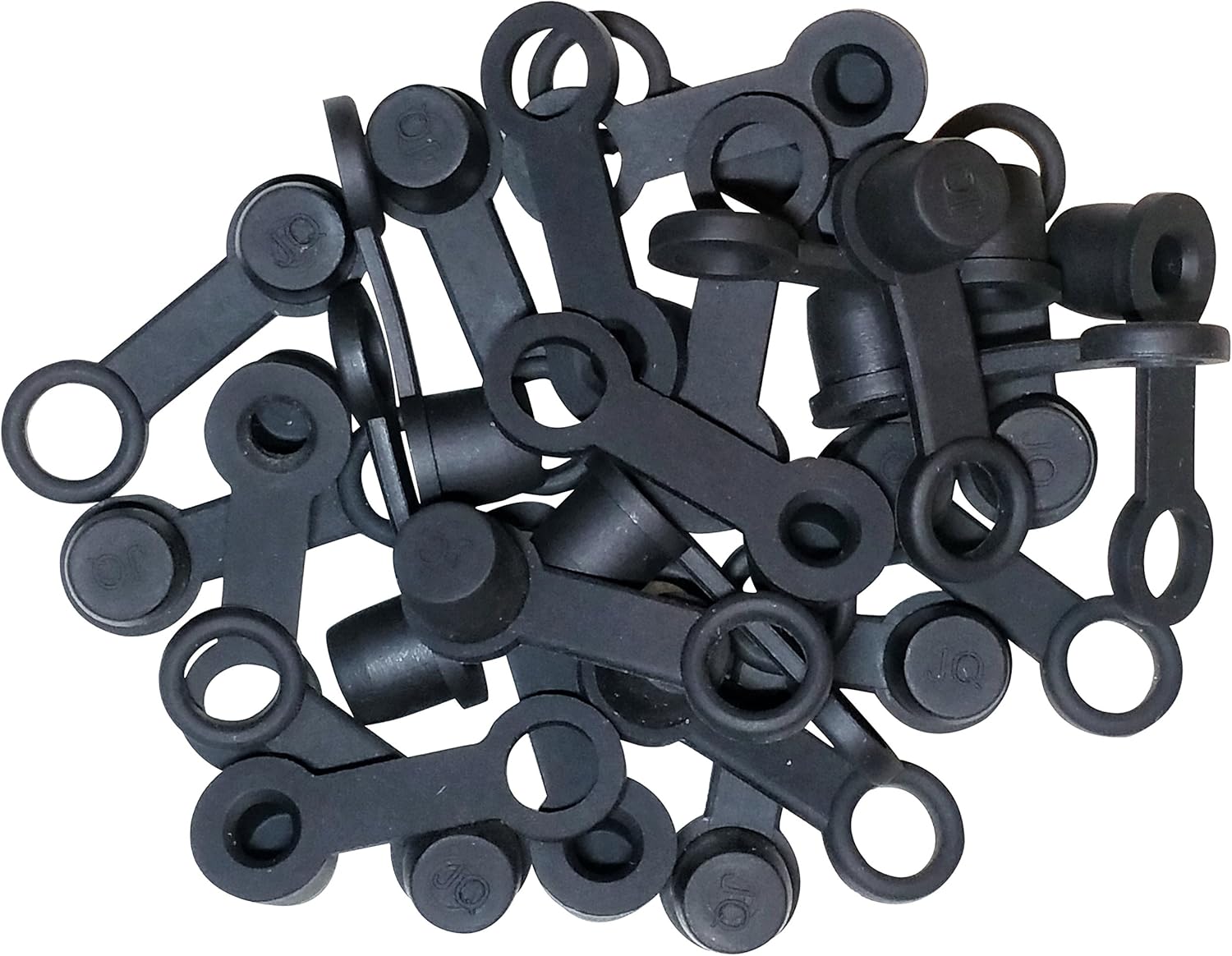 (25 Pack) Brake Bleeder Screw Caps Grease Zerk Fitting Cap Rubber Dust