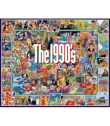 Amazon.com: 3-Pack 500pc Puzzles - The 90's - Jigsaw Puzzle