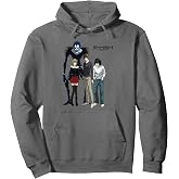 Death Note Main Characters Posing with Logo Anime Pullover Hoodie