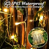 cshare 2M 20LED Battery Fairy Lights Timer IP65 Warm White view 2