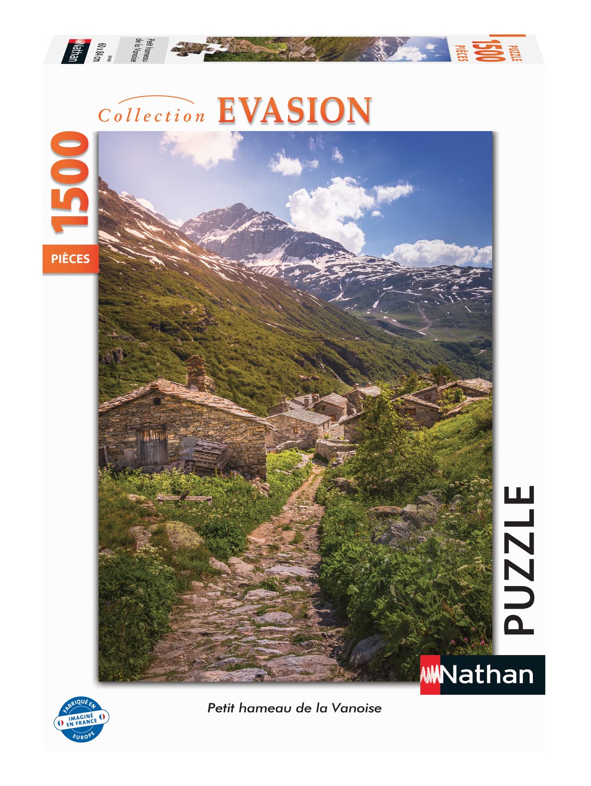 Nathan 4005556872855 1500 Piece Jigsaw Puzzle - Little Vanise Hamel Adult