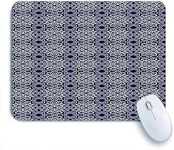 NOLOVVHA Gaming Mouse Pad Rutschfeste Gummibasis,Japanisch inspirierte