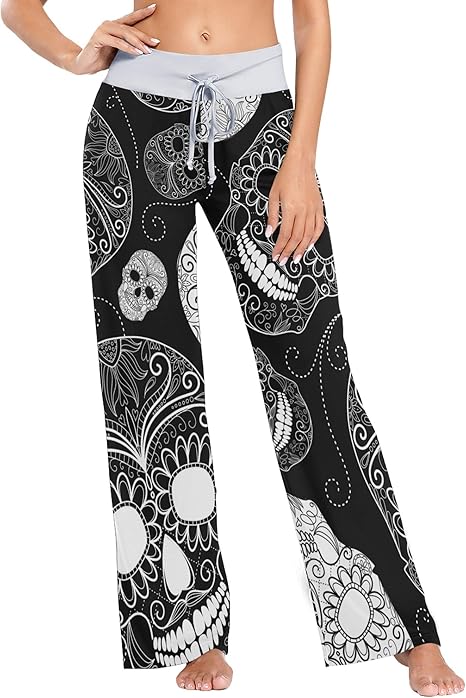 pijama calaveras mujer