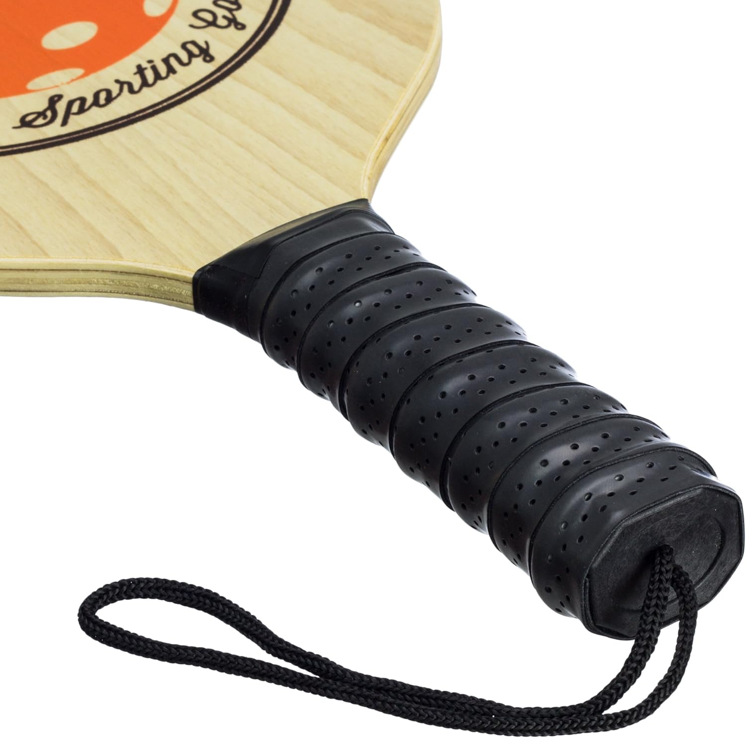 Amazin' Aces Pickleball Paddle Set Pickleball Set Includes 2 Wood Pickleball Paddles, 4 Pickleballs, 1 Carry Bag & Guaranteed Fun! | Beginner-Intermediate Racket | Includes Free eBook : Sports & Outdoors