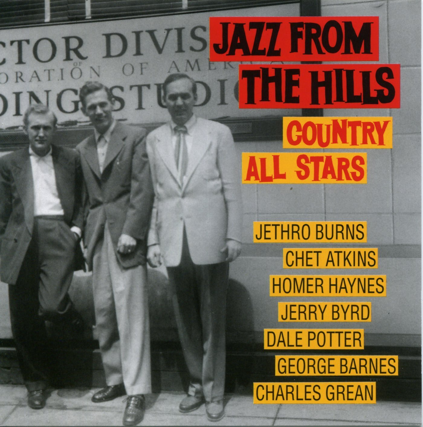 COUNTRY ALL STARS Jazz From the Hills Music