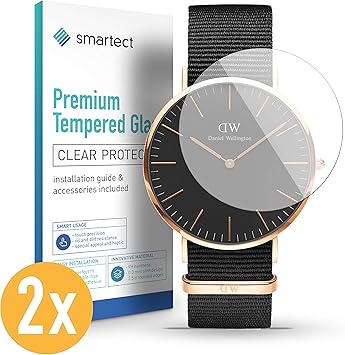 smartect Protector de Pantalla para Reloj Universal de Pulsera ...