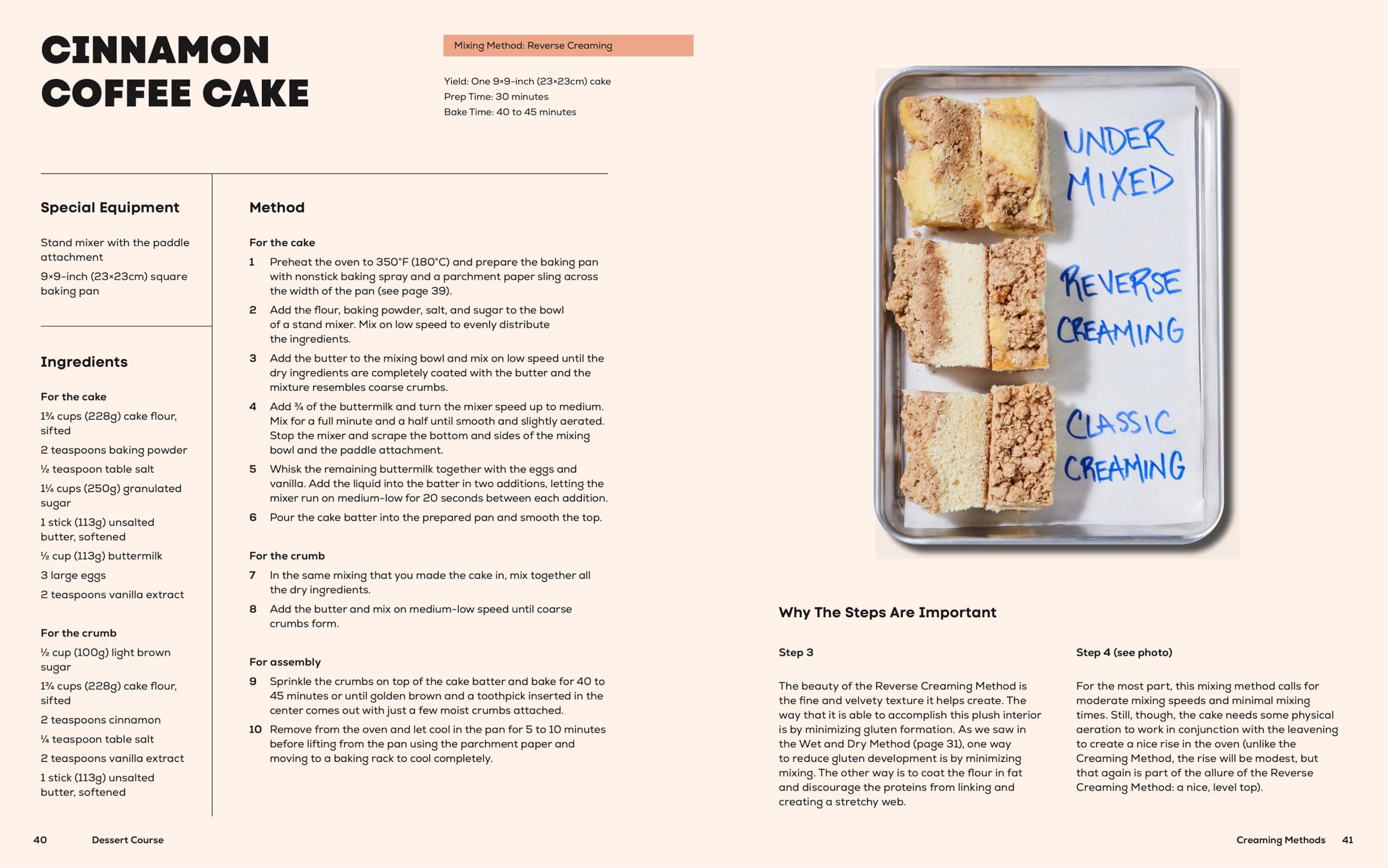 Dessert Course: Lessons in the Whys and Hows of Baking
