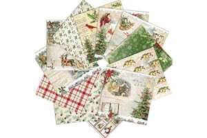 IKAMMO Christmas Scrapbook Paper Snowman Origami Papers Pad 6×6- Single-Sided Merry Christmas Patterned Craft paper for Kids DIY Cardmaking journaling Scrapbooking Junk Journal Papers.