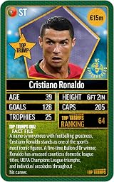 Top Trumps World Football Stars Top 200 Card Game Pack 5 view 5
