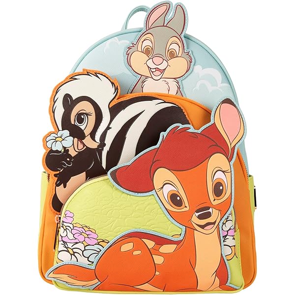 Loungefly Disney Bambi Sunflower Friends Mini Backpack NWT Amazon.com: Loungefly Disney Bambi Sunflower Friends Mini  main image 4