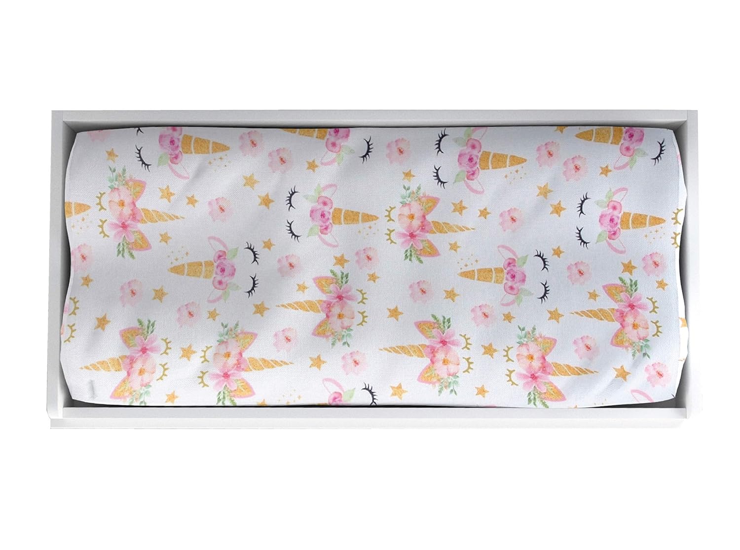 unicorn changing pad cover