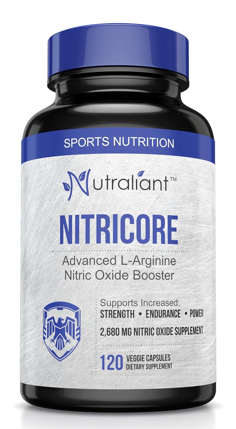 Nitric Oxide Supplements For Men EXTRA Strength 2,680mg L Arginine NO