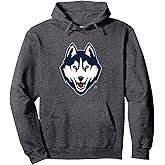 Connecticut Huskies Icon Officially Licensed Pullover Hoodie, Long Sleeve