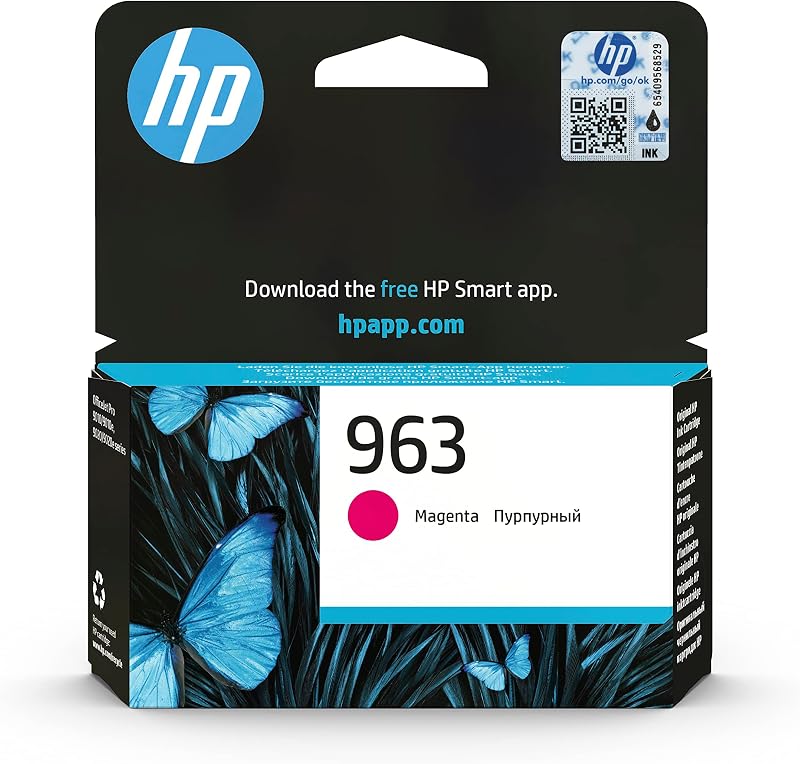 HP 3JA24AE 963 Magenta Original Ink Cartridge Single Pack