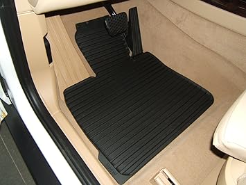 Bmw Original Front Rubber Foot Mats For The X5 E70 Amazon Co Uk