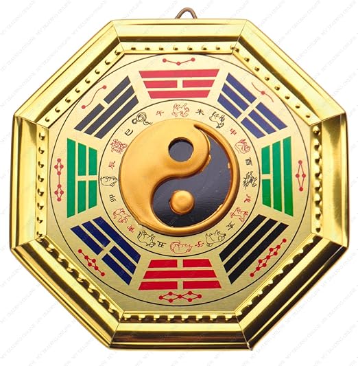 Amazon Com Traditional Chinese Feng Shui Bagua Mirror With Ying Amazon Com Traditional Chinese Feng Shui Bagua Mirror With Ying