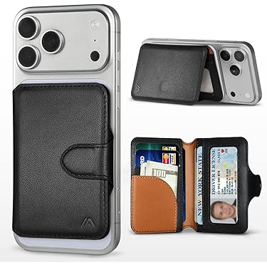 phone case and wallet Leather Wallet MagSafe Folio Case