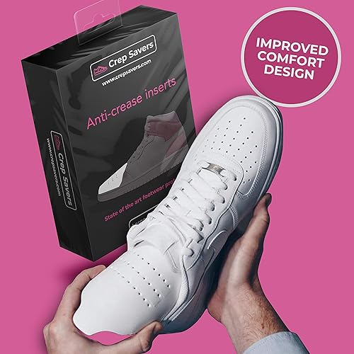 Crep Savers AntiCrease Inserts UPDATED COMFORT MODEL Prevents creases in trainers Amazon.co