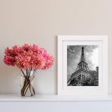 Fabian Clarke London 12x10 Picture Frame White Mount 10x8 MDF Hang Portrait view 7